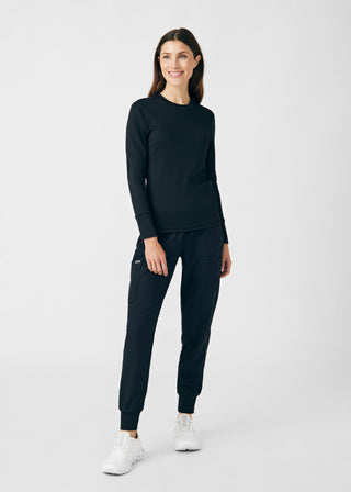 Black Forward Jogger Pants Scrubs