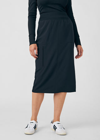 Black Forward Skirt Scrubs