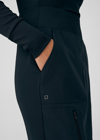 Black Forward Skirt Scrubs