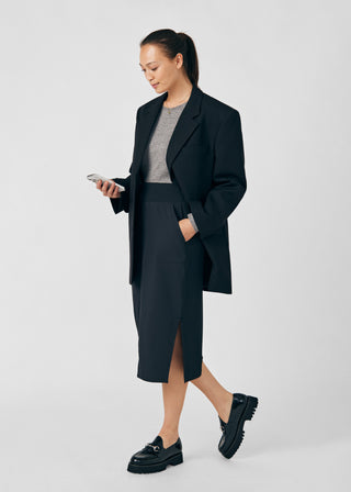 Black Forward Skirt Scrubs