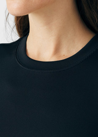 Black Forward 1-Pocket Long-Sleeve Tee Scrubs