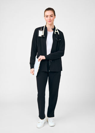 Black Beyond Happy Cargo Pants Scrubs