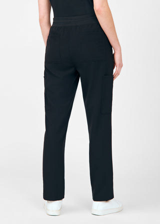 Black Beyond Happy Cargo Pants Scrubs