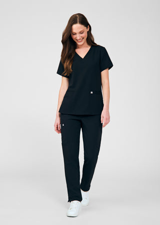 Black Beyond Indulgence Cargo Pants Scrubs