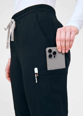 Black Beyond Indulgence Cargo Pants Scrubs