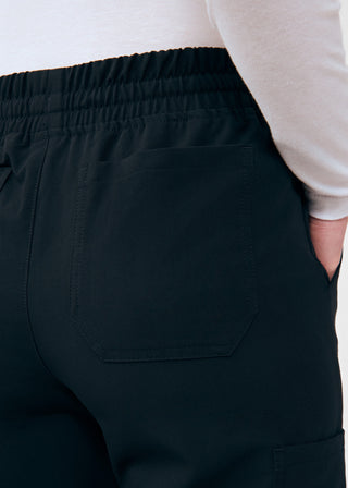 Black Beyond Indulgence Cargo Pants Scrubs