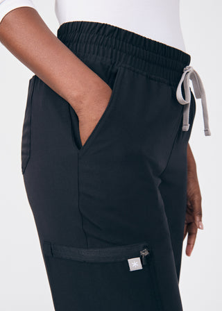 Black Beyond Indulgence Jogger Pants Scrubs