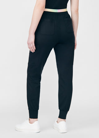Black Beyond Cozy Jogger Pants Scrubs