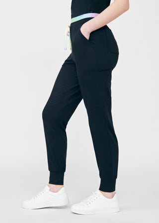 Black Beyond Cozy Jogger Pants Scrubs
