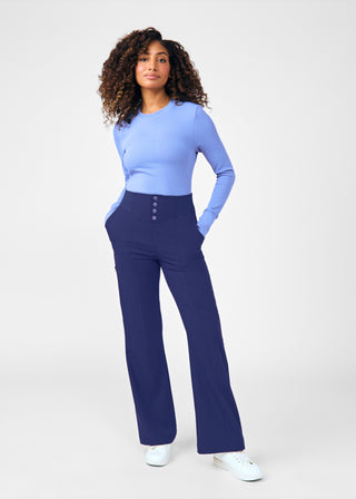 Navy Beyond Happy Pants Scrubs