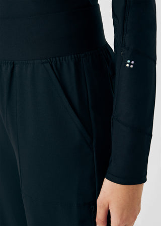 Black VIBE Cargo Pants Scrubs