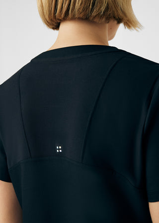 Black VIBE 3-Pocket V-Neck Top Scrubs