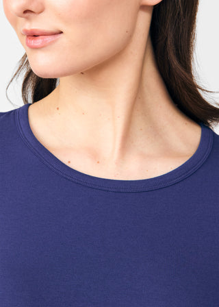 Navy Long-Sleeve Tee Scrubs