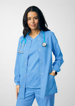 ProFlex Endure 3-Pocket Warm-Up Scrub Jacket