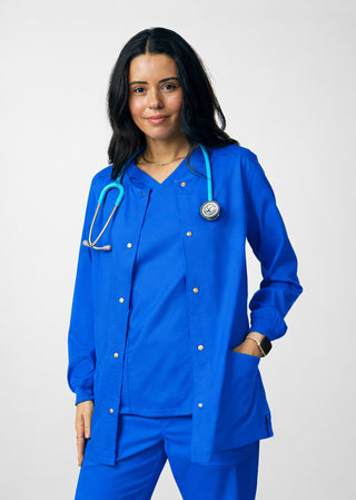ProFlex Endure 3-Pocket Warm-Up Scrub Jacket