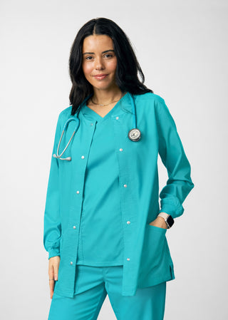 ProFlex Endure 3-Pocket Warm-Up Scrub Jacket