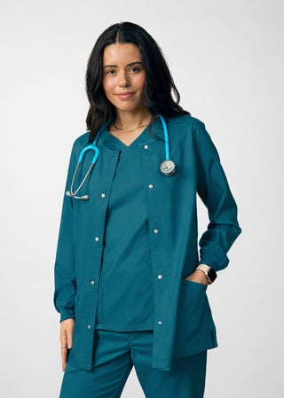 ProFlex Endure 3-Pocket Warm-Up Scrub Jacket