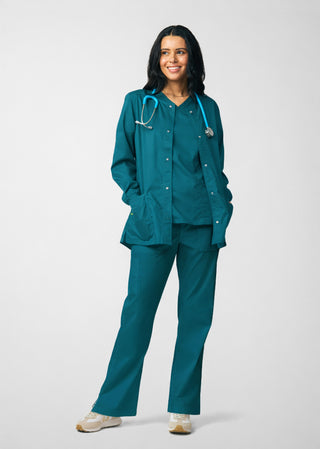 ProFlex Endure 3-Pocket Warm-Up Scrub Jacket