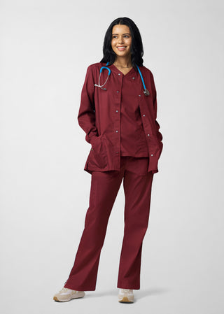ProFlex Endure 3-Pocket Warm-Up Scrub Jacket