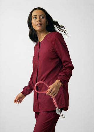 ProFlex Endure 3-Pocket Warm-Up Scrub Jacket