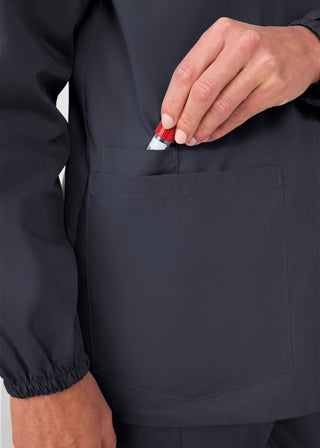 Scrub Zone 3-Pocket Warm-Up Jacket  - Case of 12