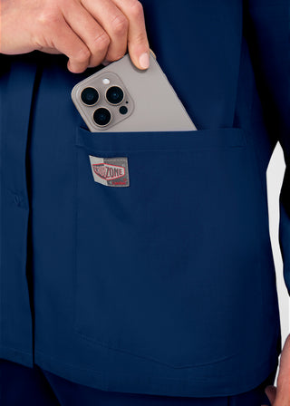 Scrub Zone 3-Pocket Warm-Up Jacket  - Case of 12