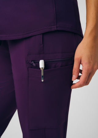 Eggplant Forward Cargo Pants Scrubs