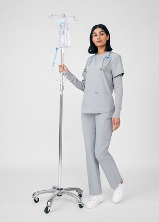 Gray Forward Cargo Pants Scrubs