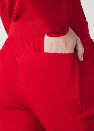 Red Forward Cargo Pants Scrubs