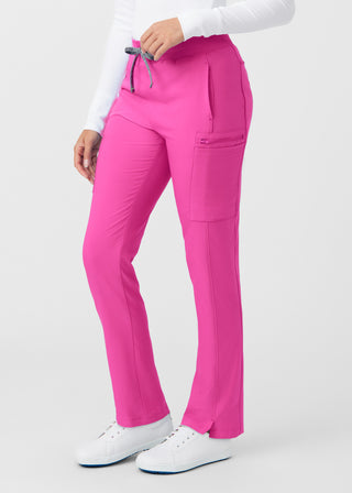 Rose Violet Forward Cargo Pants Scrubs