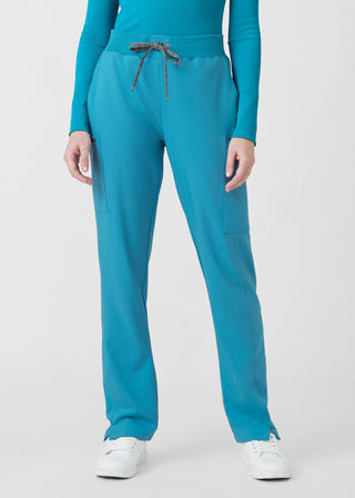 Teal Forward Cargo Pants Scrubs