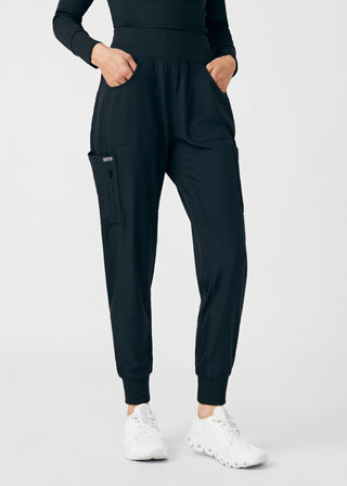 Black Forward Jogger Pants Scrubs