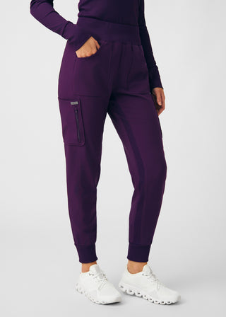 Eggplant Forward Jogger Pants Scrubs