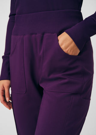 Eggplant Forward Jogger Pants Scrubs