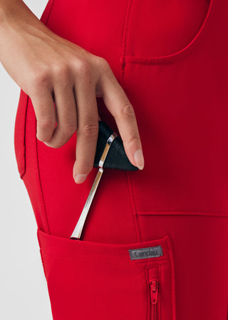 Red Forward Jogger Pants Scrubs