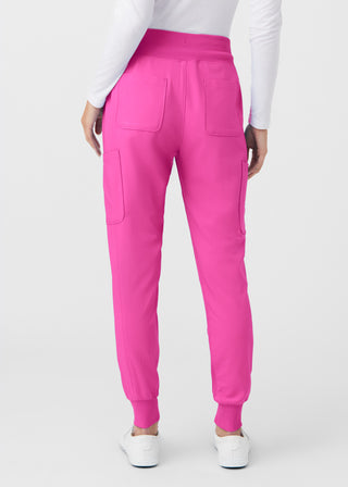 Rose Violet Forward Jogger Pants Scrubs