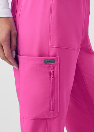 Rose Violet Forward Jogger Pants Scrubs