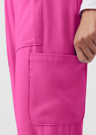 Rose Violet Forward Jogger Pants Scrubs
