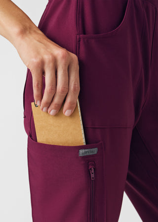 Wine Forward Jogger Pants Scrubs