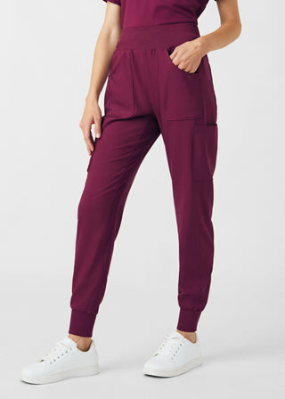 Wine Forward Jogger Pants Scrubs