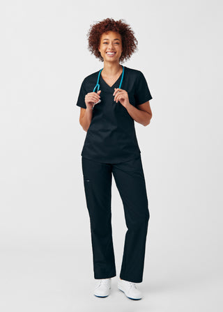 Black ProFlex Cargo Pants Scrubs