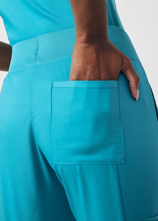 Teal ProFlex Cargo Pants Scrubs