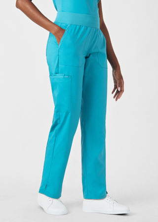 Teal ProFlex Cargo Pants Scrubs
