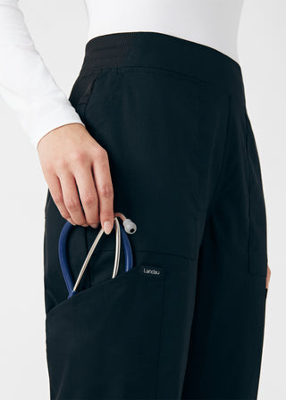 Black ProFlex Jogger Pants Scrubs