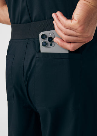 Black ProFlex Jogger Pants Scrubs