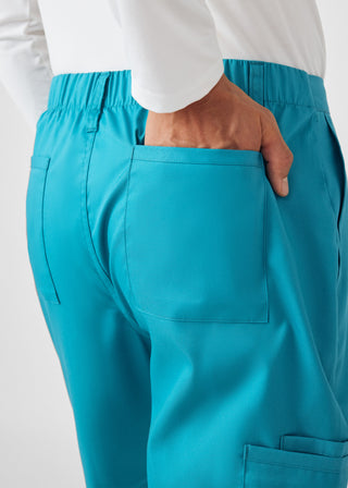 Teal ProFlex Cargo Pants Scrubs