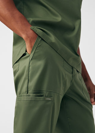 Olive Moss ProFlex Cargo Pants Scrubs