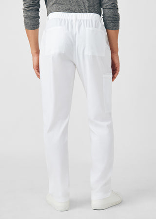 White ProFlex Cargo Pants Scrubs