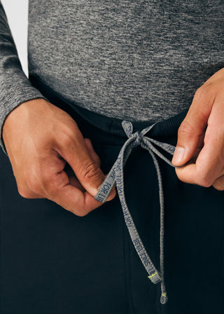 Black Forward Jogger Pants Scrubs