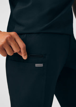 Black Forward Jogger Pants Scrubs